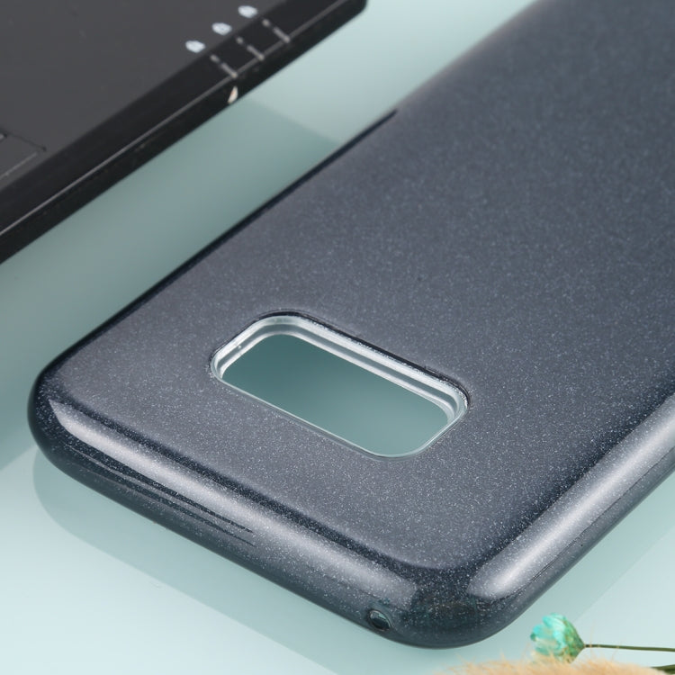 For Galaxy S8+ TPU Glitter All-inclusive Protective Case