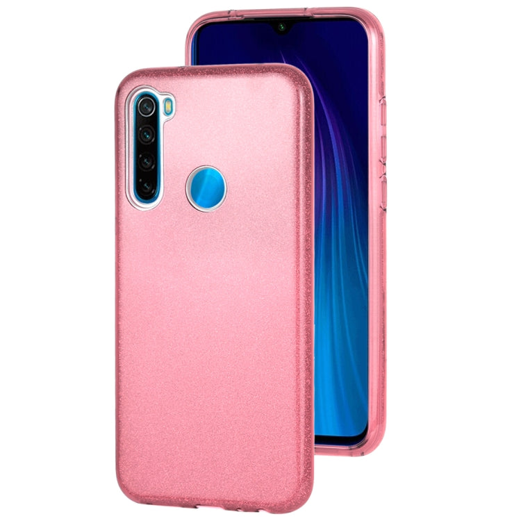 For Xiaomi Redmi Note 8 TPU Glitter All-inclusive Protective Case