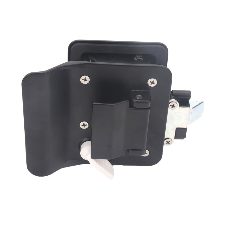 A5981-03 Black RV Paddle Entry Door Lock Latch