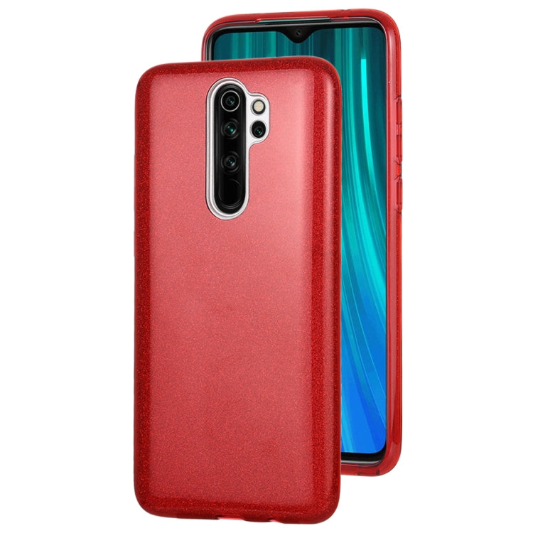 For Xiaomi Redmi Note 8 Pro TPU Glitter All-inclusive Protective Case