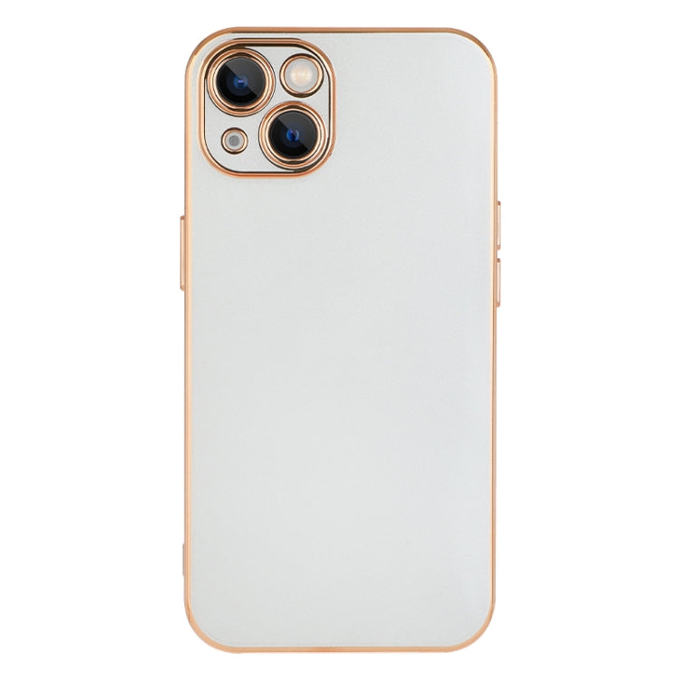For iPhone 12 Pro Full Coverage Soft Edge Electroplating Phone Case