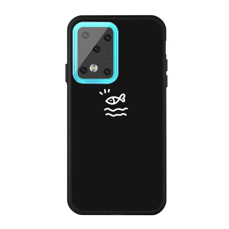 For Galaxy S20 Ultra Little Fish Pattern Frosted TPU Protective Case