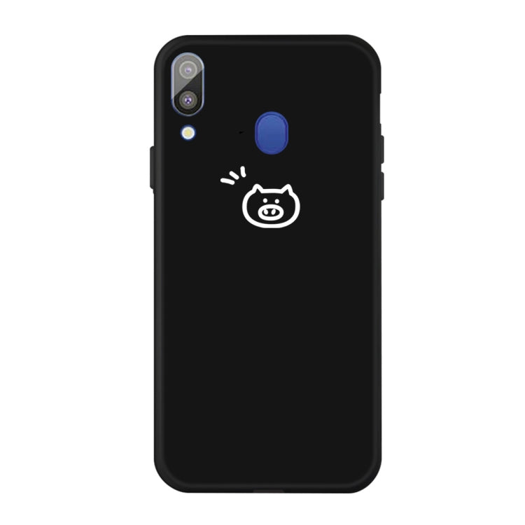 For Galaxy A30 Little Fish Pattern Frosted TPU Protective Case