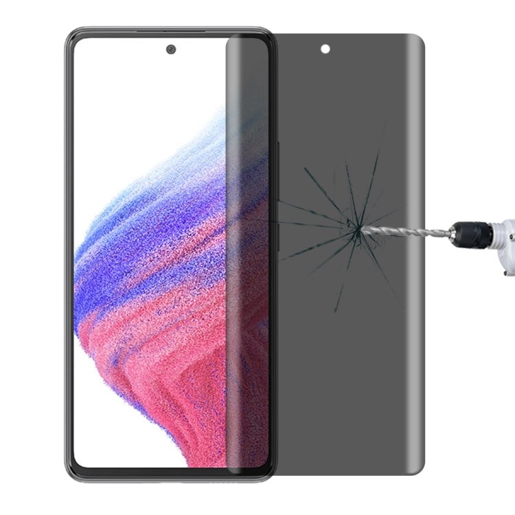 Full Cover Anti-peeping Tempered Glass Film For Samsung Galaxy A53 5G