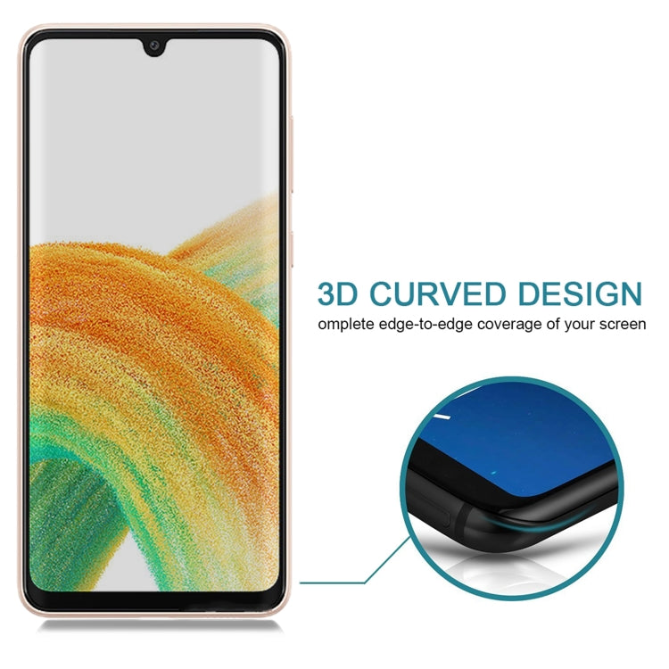 25 PCS Full Cover Anti-peeping Tempered Glass Film For Samsung Galaxy A33 5G