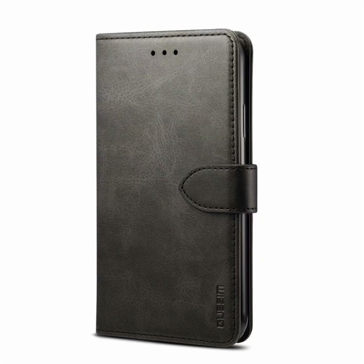 For Galaxy A40 GUSSIM Business Style Horizontal Flip Leather Case with Holder & Card Slots & Wallet