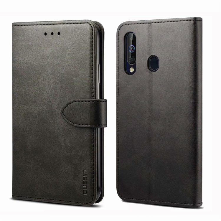 For Galaxy A60 GUSSIM Business Style Horizontal Flip Leather Case with Holder & Card Slots & Wallet