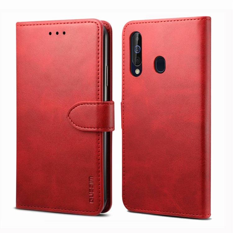 For Galaxy A60 GUSSIM Business Style Horizontal Flip Leather Case with Holder & Card Slots & Wallet