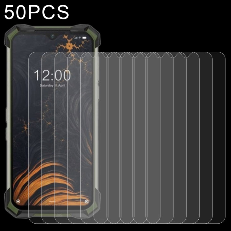 50 PCS 0.26mm 9H 2.5D Tempered Glass Film For Doogee S98 Pro