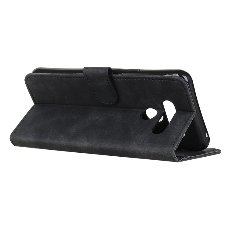 For LG Q70 KHAZNEH Retro Texture PU + TPU Horizontal Flip Leather Case with Holder & Card Slots & Wallet