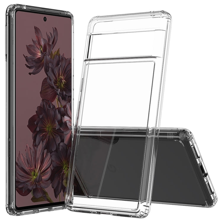 For Google Pixel 7 Pro Scratchproof TPU + Acrylic Protective Case(Transparent)