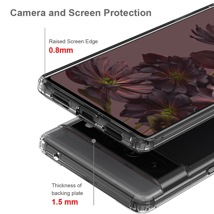 For Google Pixel 7 Pro Scratchproof TPU + Acrylic Protective Case(Transparent)