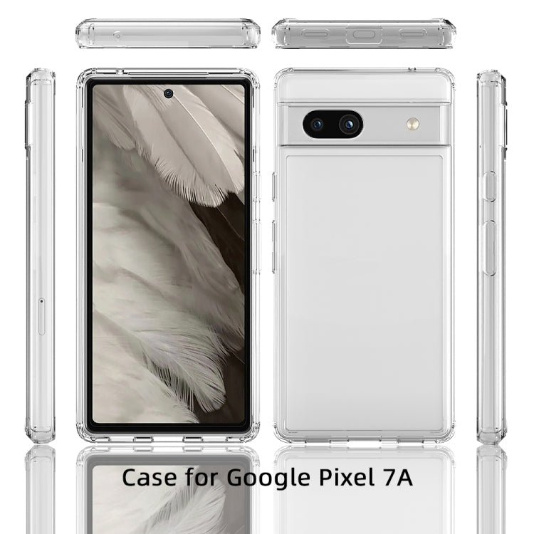 For Google Pixel 7A Scratchproof Acrylic TPU Phone Case (Transparent)
