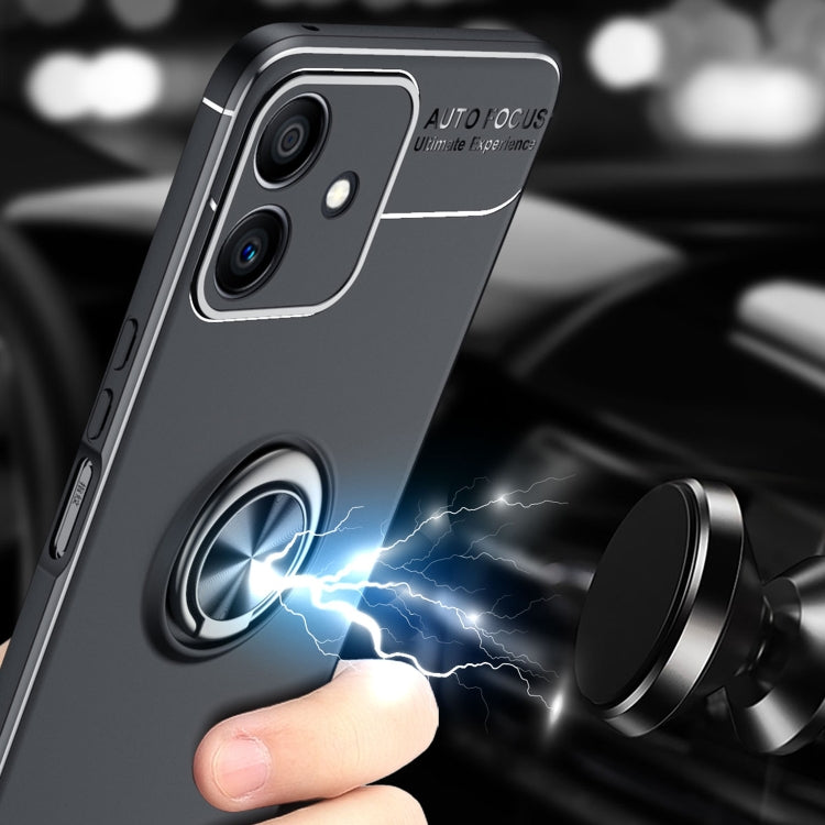 For Honor Play6T Pro Metal Ring Holder 360 Degree Rotating TPU Phone Case