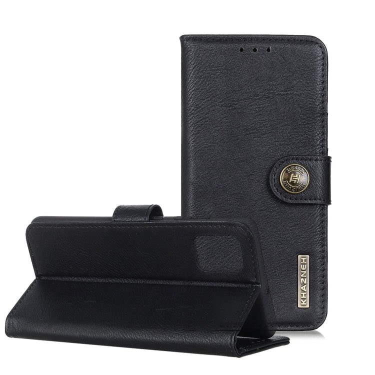 For Huawei P40 Pro KHAZNEH Cowhide Texture PU + TPU Horizontal Flip Leather Case with Holder & Card Slots & Wallet
