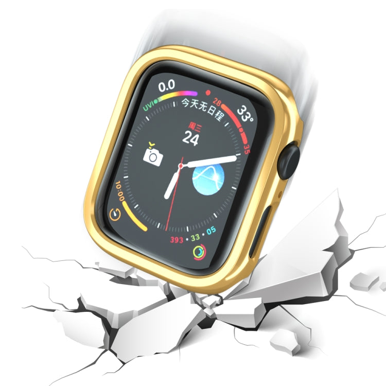 Electroplated PC Hollow Watch Protective Case For Apple Watch Series 8 / 7 41mm