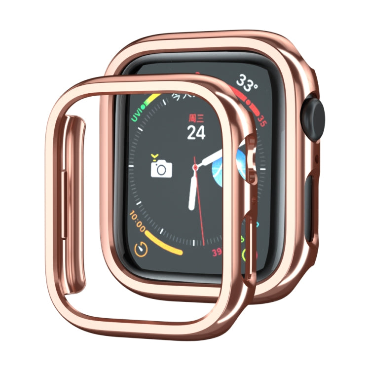 Electroplated PC Hollow Watch Protective Case For Apple Watch Series 8 / 7 41mm