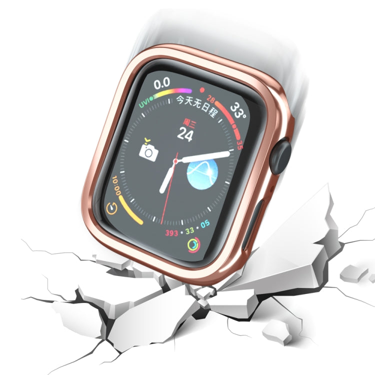 Electroplated PC Hollow Watch Protective Case For Apple Watch Series 8 / 7 41mm