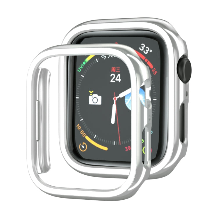 Electroplated PC Hollow Watch Protective Case For Apple Watch Series 8 / 7 41mm