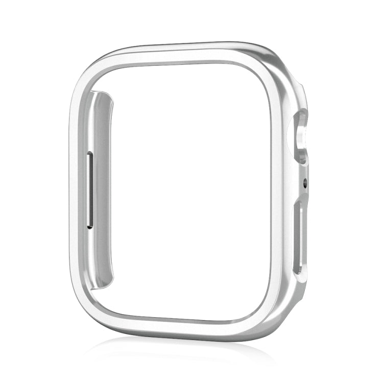 Electroplated PC Hollow Watch Protective Case For Apple Watch Series 8 / 7 41mm
