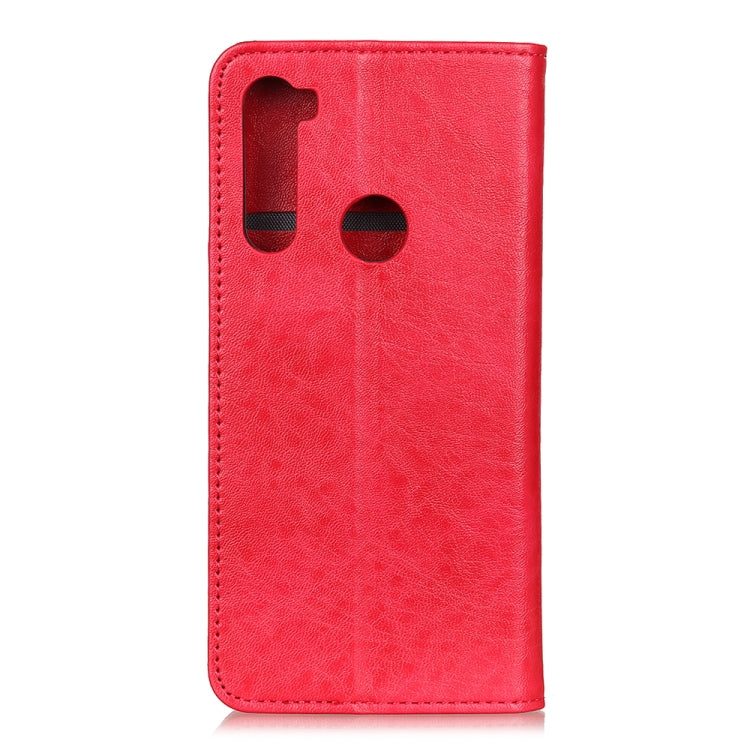 For Moto G8 Power Magnetic Crazy Horse Texture Horizontal Flip Leather Case with Holder & Card Slots & Wallet