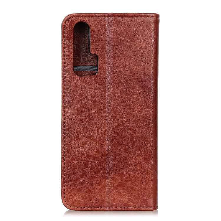 For UMIDIGI F2 Magnetic Crazy Horse Texture Horizontal Flip Leather Case with Holder & Card Slots & Wallet