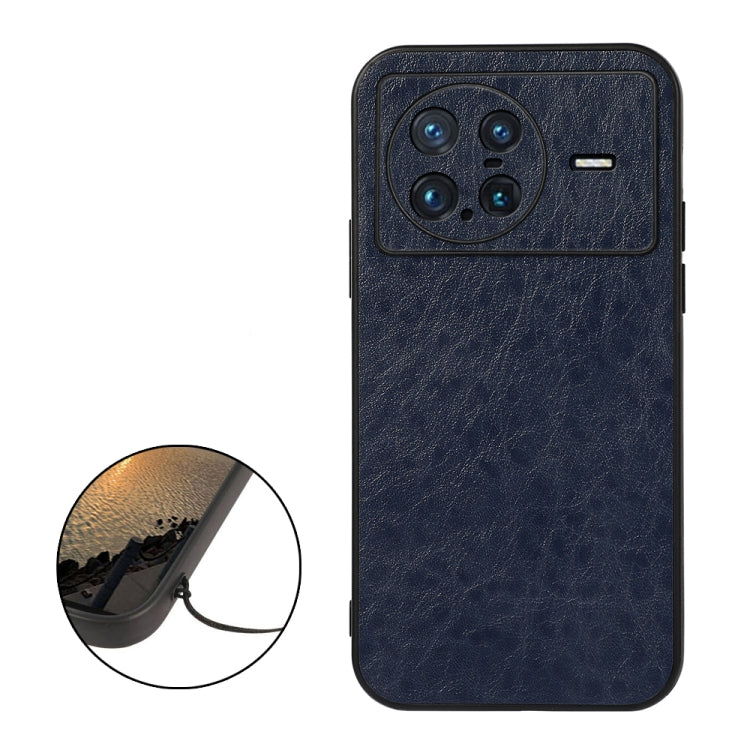 For vivo X Note Accurate Hole Crazy Horse Texture PU Phone Case
