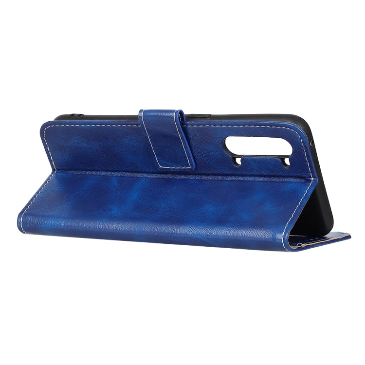 For OPPO Reno 3 Retro Crazy Horse Texture Horizontal Flip Leather Case with Holder & Card Slots & Photo Frame & Wallet