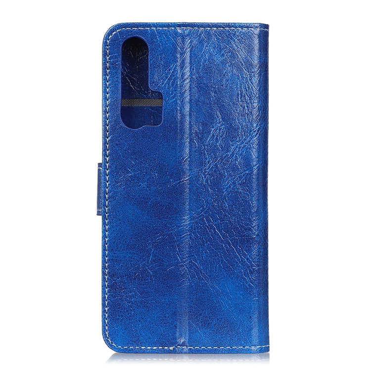 For UMIDIGI F2 Retro Crazy Horse Texture Horizontal Flip Leather Case with Holder & Card Slots & Photo Frame & Wallet