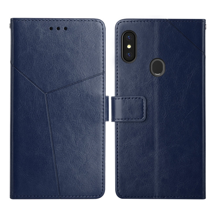 For Gigaset GS3 Y Stitching Horizontal Flip Leather Phone Case
