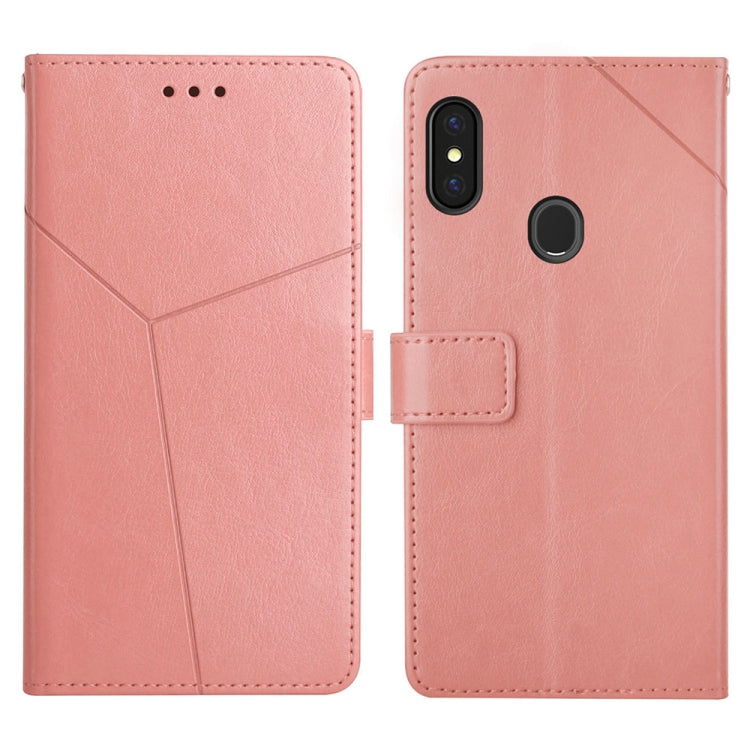 For Gigaset GS3 Y Stitching Horizontal Flip Leather Phone Case