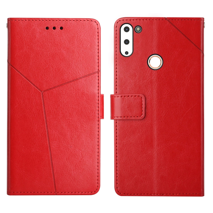 For Gigaset GS4 Y Stitching Horizontal Flip Leather Phone Case