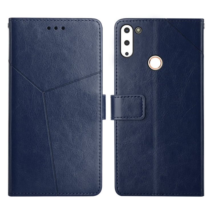 For Gigaset GS4 Y Stitching Horizontal Flip Leather Phone Case