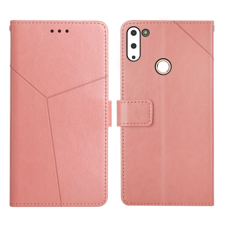 For Gigaset GS4 Y Stitching Horizontal Flip Leather Phone Case