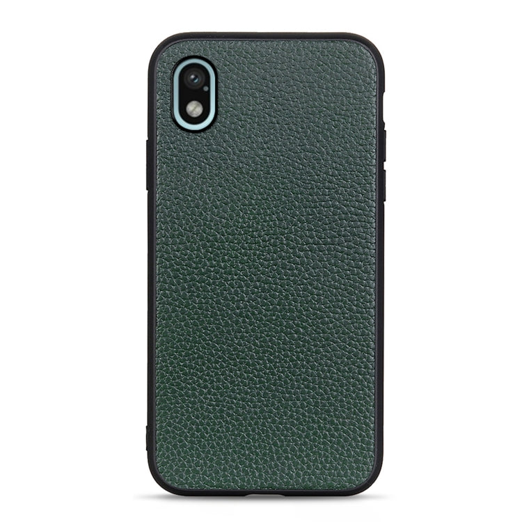 For Sony Xperia Ace III Litchi Texture Leather Shockproof Phone Case