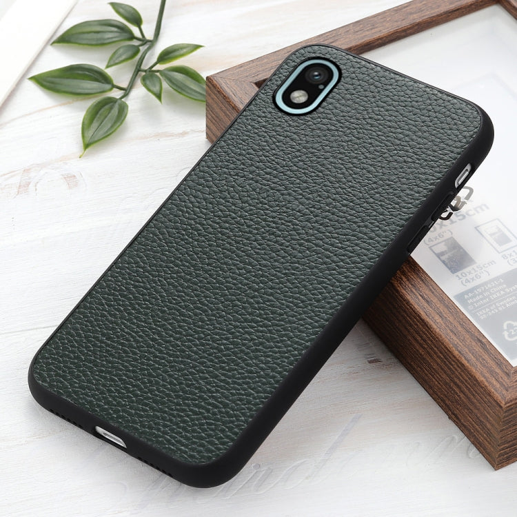 For Sony Xperia Ace III Litchi Texture Leather Shockproof Phone Case