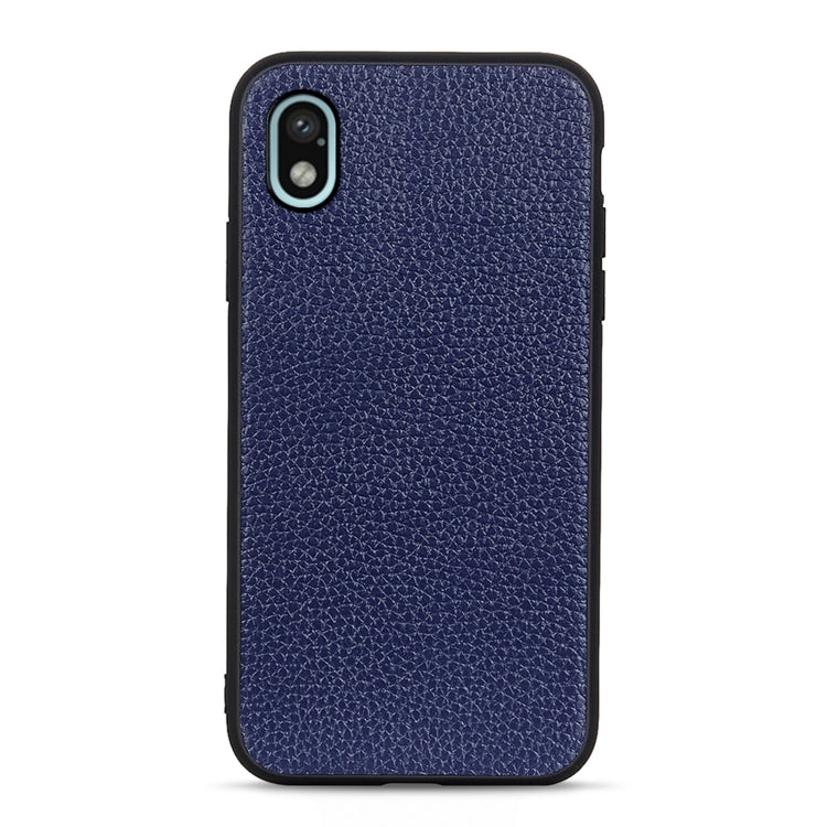 For Sony Xperia Ace III Litchi Texture Leather Shockproof Phone Case
