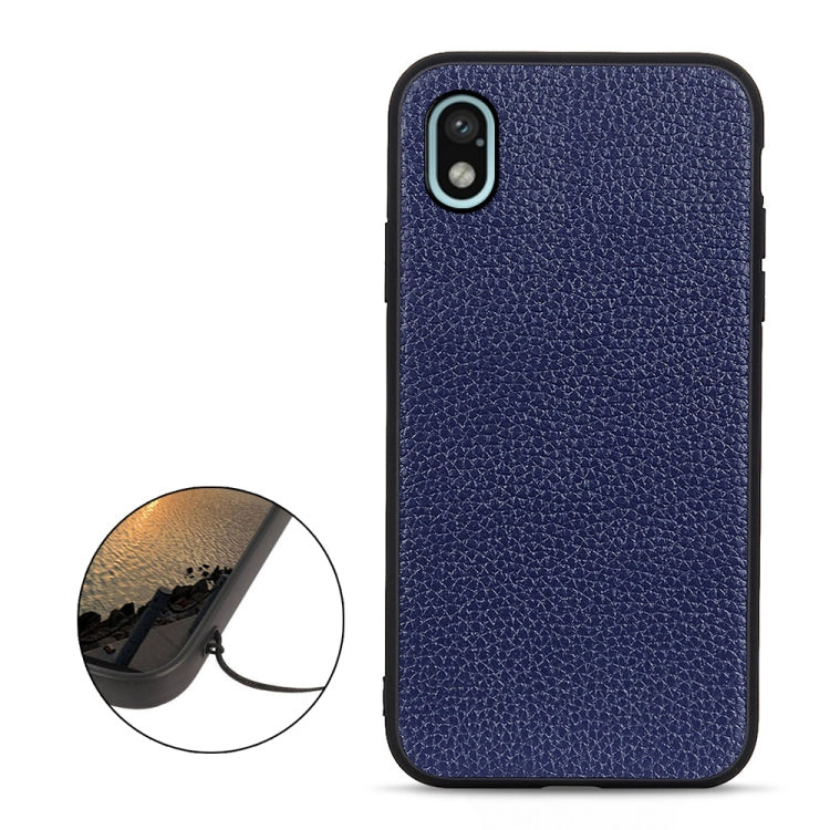For Sony Xperia Ace III Litchi Texture Leather Shockproof Phone Case