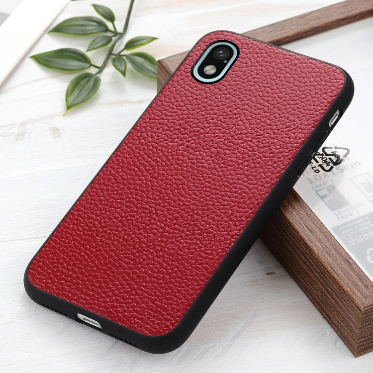 For Sony Xperia Ace III Litchi Texture Leather Shockproof Phone Case