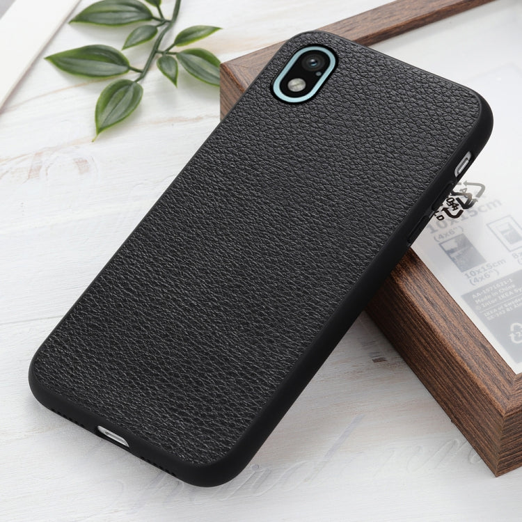 For Sony Xperia Ace III Litchi Texture Leather Shockproof Phone Case