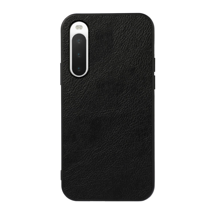 For Sony Xperia 10 IV Two-color Litchi Texture Phone Case