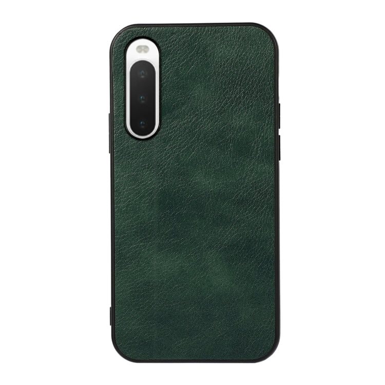 For Sony Xperia 10 IV Two-color Litchi Texture Phone Case