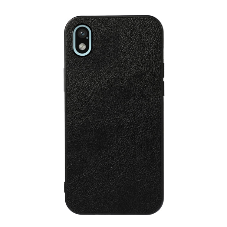 For Sony Xperia Ace III Two-color Litchi Texture Phone Case