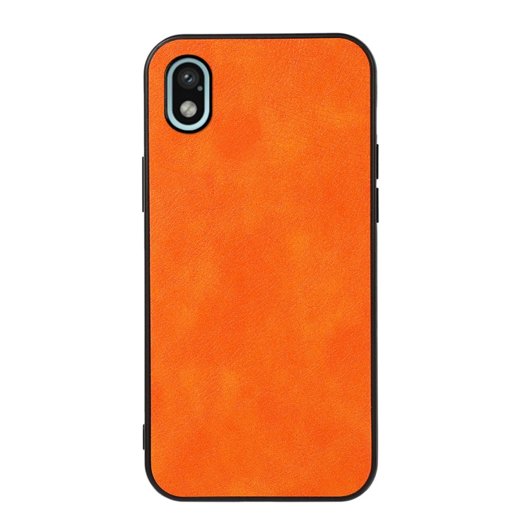 For Sony Xperia Ace III Two-color Litchi Texture Phone Case