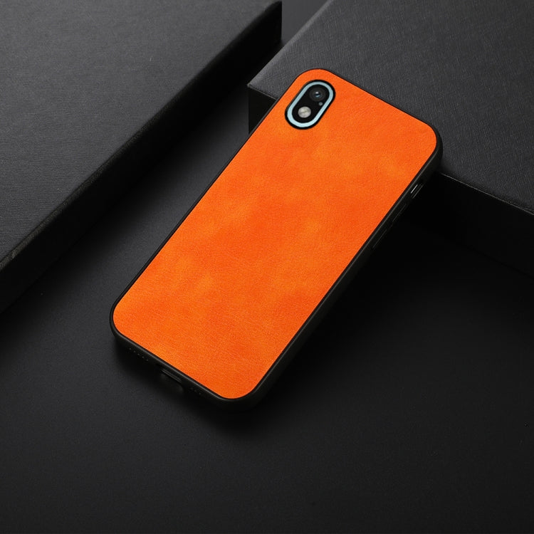 For Sony Xperia Ace III Two-color Litchi Texture Phone Case