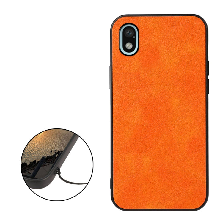 For Sony Xperia Ace III Two-color Litchi Texture Phone Case
