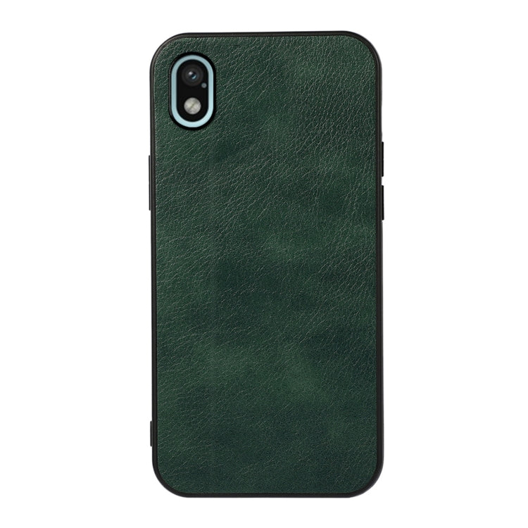 For Sony Xperia Ace III Two-color Litchi Texture Phone Case
