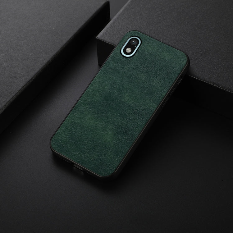 For Sony Xperia Ace III Two-color Litchi Texture Phone Case