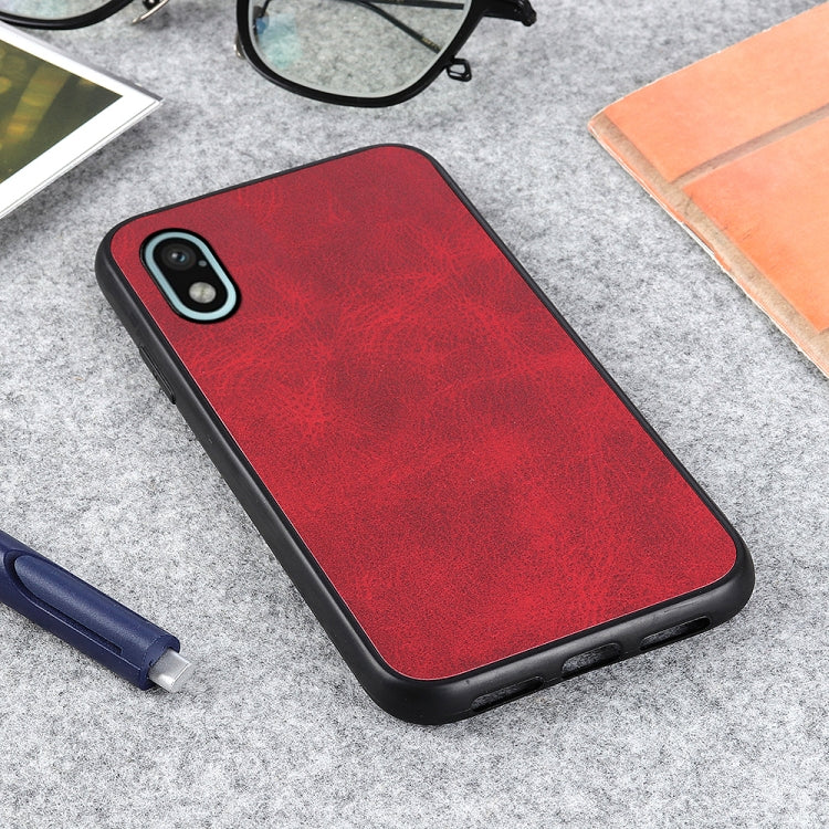 For Sony Xperia Ace III Two-color Cowhide Texture PU Shockproof Phone Case