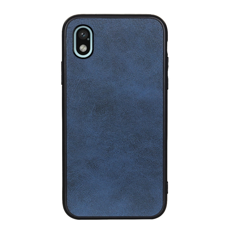 For Sony Xperia Ace III Two-color Cowhide Texture PU Shockproof Phone Case